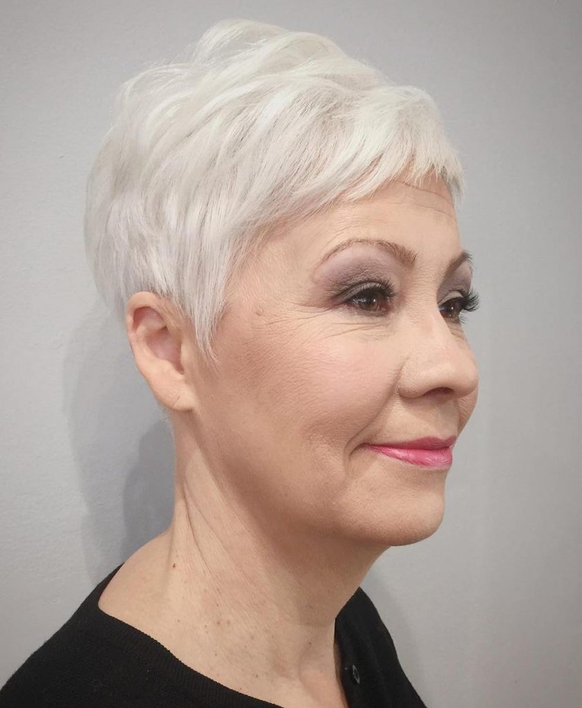 Short pixie haircuts for women over 60